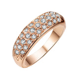 Women's Simple Fashion Pave Spot Drill Ring – Stylish Gifts — 11