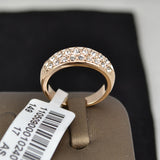 Women's Simple Fashion Pave Spot Drill Ring – Stylish Gifts — 9