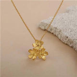 Original Design Myosotis Sylvatica Necklace – Jewelry Gift Ideas — 8