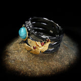 Plant Flower Series Two-color Black Gold – Jewelry Gift Ideas — 8