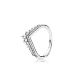 White Copper Plating Fashion Multilateral Ring – Stylish Gifts — 18
