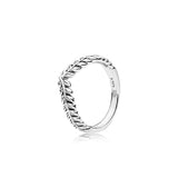 White Copper Plating Fashion Multilateral Ring – Stylish Gifts — 19
