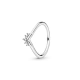White Copper Plating Fashion Multilateral Ring – Stylish Gifts — 5