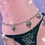 Asian Culture Love Phants Zipper Skirt Chain Waist – Gifts for Couples — 11
