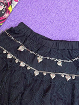 Asian Culture Love Phants Zipper Skirt Chain Waist – Gifts for Couples — 5