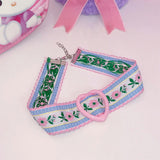 Y2g Millennium Heart Embroidered Jewelry Necklace – Jewelry Gift Ideas — 10