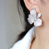 Sterling Silver Needle Fashion Wedding Dress Earring – Stylish Gifts — 6