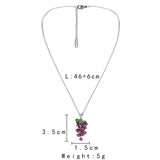 Pastoral Style Creative Grape Clavicle Chain Mori – Stylish Gifts — 11