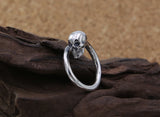 S925 Sterling Silver Ring Vintage Thai Silver Ornament – Stylish Gifts — 11