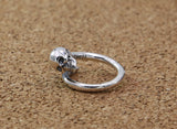 S925 Sterling Silver Ring Vintage Thai Silver Ornament – Stylish Gifts — 9