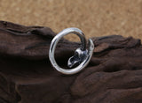 S925 Sterling Silver Ring Vintage Thai Silver Ornament – Stylish Gifts — 10