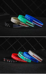 US Presidential Election Silicone Bracelet Fashion – Stylish Gifts — 8
