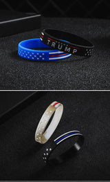 US Presidential Election Silicone Bracelet Fashion – Stylish Gifts — 13