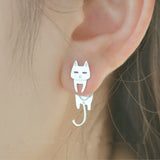 S925 Sterling Silver Stud Earrings Fashion Detachable – Stylish Gifts — 9