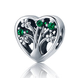 Heart-shaped Combination Silver Beads – Everyday Gifts — 15