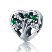 Heart-shaped Combination Silver Beads – Everyday Gifts — 15
