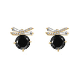 Individual black earrings – Holiday Gift Ideas — 3