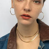 Snake chain necklace – Jewelry Gift Ideas — 1