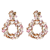 Ring-studded acrylic earrings – Unique Gift Ideas — 5