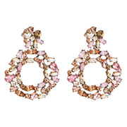 Ring-studded acrylic earrings – Unique Gift Ideas — 5