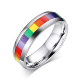 Cycolinks Pride Rainbow Unisex Ring – Everyday Gifts — 7