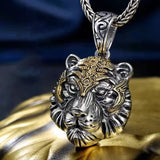 Tiger Head Pendant Men's Personalized Necklace – Jewelry Gift Ideas — 1