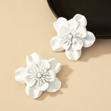 Vintage Flower Earrings For Women Niche Design Spray – Gifts for Her — 10
