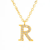 Stainless Steel Diamond-filled 26 English Letter – Jewelry Gift Ideas — 5
