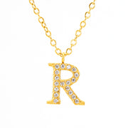 Stainless Steel Diamond-filled 26 English Letter – Jewelry Gift Ideas — 5