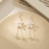 Korean Style Simple Long Tassel Earrings – Stylish Gifts — 5