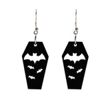 Bat Coffin Earrings Personality Plate Hollowed Out – Birthday Gifts — 4