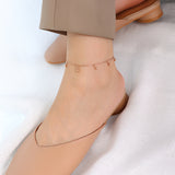 Titanium Steel Simple Fashion Ball Anklet – Stylish Gifts — 1