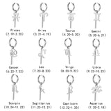 Hip Hop Zodiac Sign Link Chain Tassel Dangle – Jewelry Gift Ideas — 13