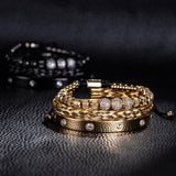 3 Rhinestone Ball Ten Diamond Bracelet Suit – Jewelry Gift Ideas — 4