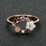 Butterfly flower ring – Useful Gifts — 1