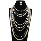 Multi-layer pearl necklace – Jewelry Gift Ideas — 1