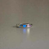 Small Love Luminous Ring Adjustable – Gifts for Couples — 7