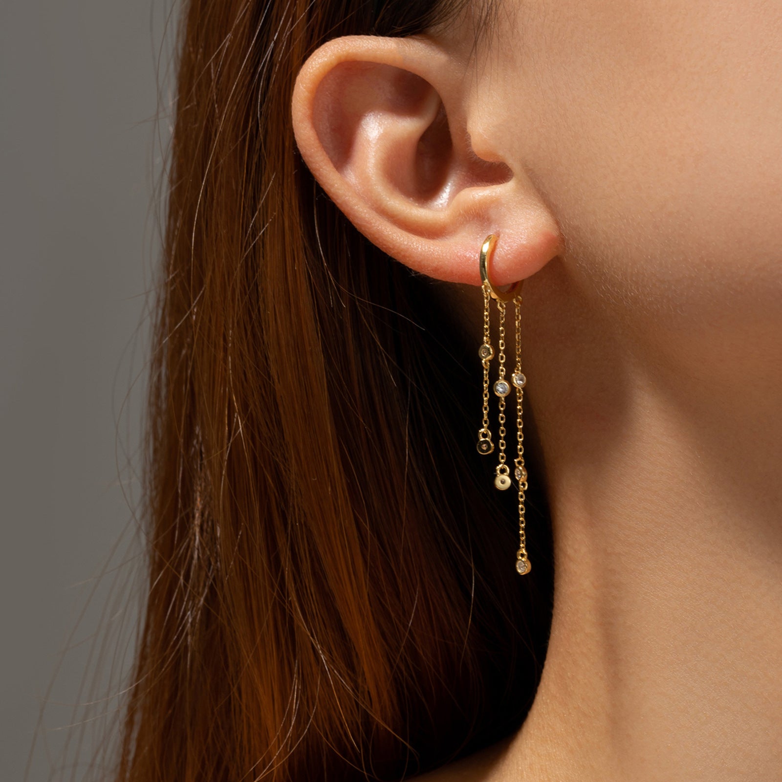 Women's Fashion Sterling Silver Tassel Earrings – Stylish Gifts — 1