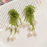 Tassel Flower Earrings Diy Acrylic – Creative Gifts — 5