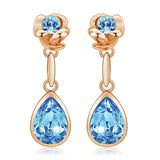 European And American Rose Flower Earrings Are – Everyday Gifts — 7
