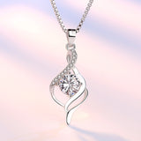 Romantic Classic Love 925 Silver Necklace Pendant – Jewelry Gift Ideas — 1