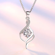 Romantic Classic Love 925 Silver Necklace Pendant – Jewelry Gift Ideas — 1
