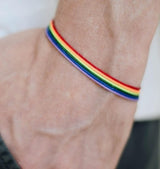 Pride bracelet Rainbow rope braided bracelet – Jewelry Gift Ideas — 6