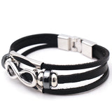 Leather Leather Bracelet Bracelet For men Figure – Jewelry Gift Ideas — 4