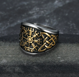 Handcrafted Stainless Steel Vegvisir And Celtic – Holiday Gift Ideas — 1