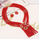 South African Wedding Jewelry Set Bridal Necklace – Jewelry Gift Ideas — 2