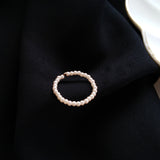 Ladies Beauty Niche Pearl Beaded Ring – Beauty Gifts — 2