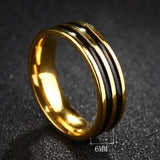 Fashion Vintage 18K Gold Double Row Drip Ring – Stylish Gifts — 3