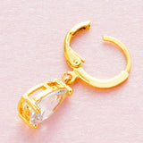 Women's 24K Gold-plated Zircon Earrings – Gifts for Her — 2