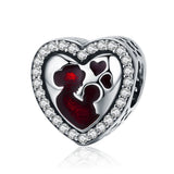 Heart-shaped Combination Silver Beads – Everyday Gifts — 14
